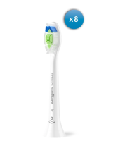 Стандартные насадки для звуковой зубной щетки Philips Sonicare Optimal White HX6068/87 8шт