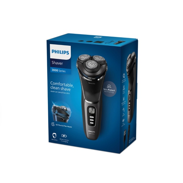 Электробритва Philips Series 3000 S3343/13 для влажного и сухого бритья